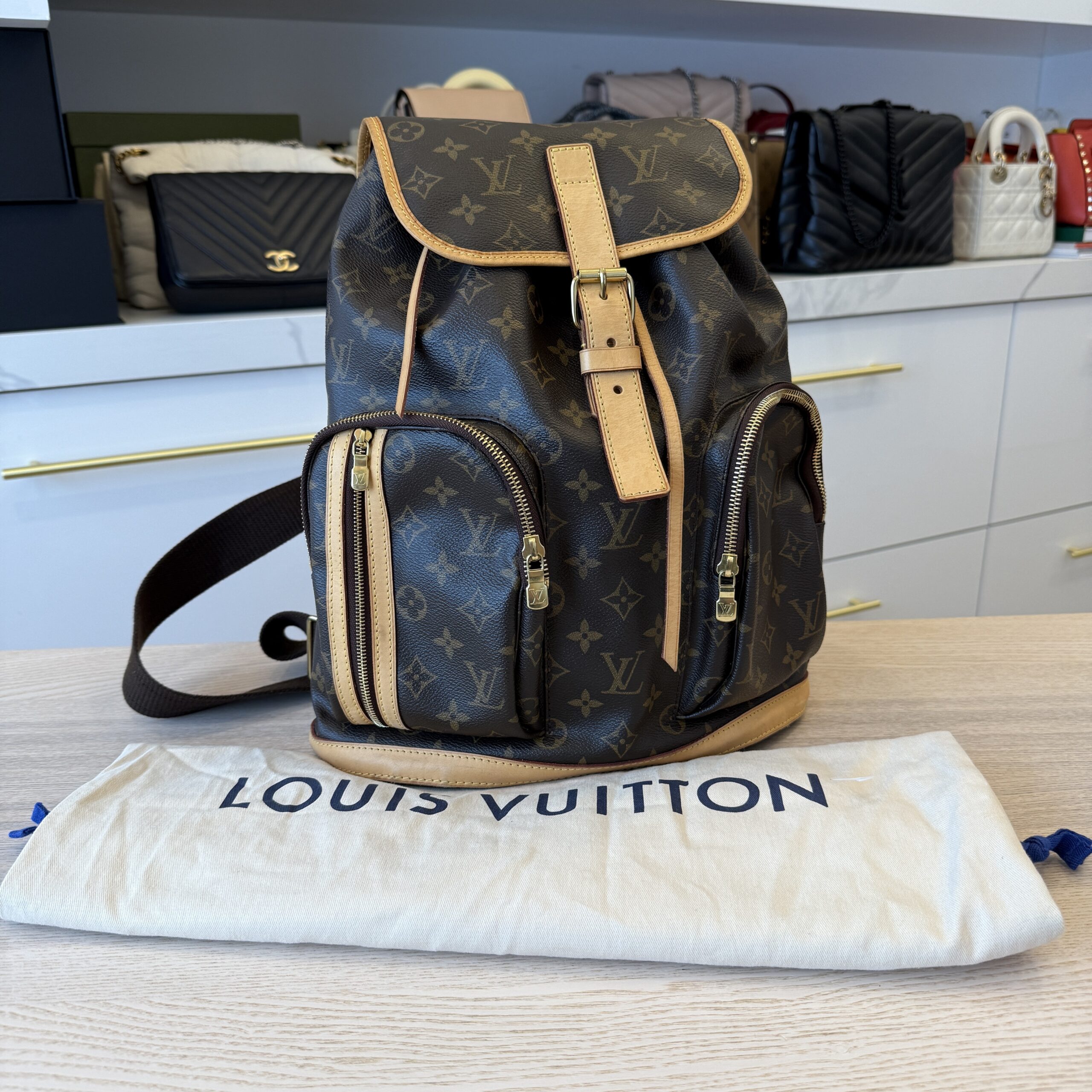 Louis Vuitton Monogram Bosphore Backpack
