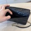 Christian Dior Lambskin Cannage Miss Dior Promenade Pouch Black