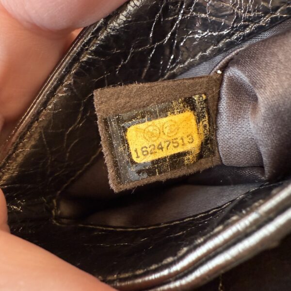 Chanel Wallet on Chain Flap Bag Quilted Metallic Calfskin Mini