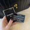 Chanel Lambskin Vertical Quilt Jumbo Single Flap Black