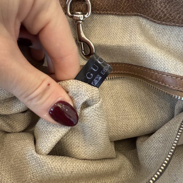 Gucci Straw Libeccio Monogram Large Sunset Tote Multicolor