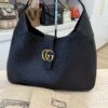 Gucci Goatskin Medium Aphrodite Shoulder Bag Black