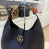 Gucci Goatskin Medium Aphrodite Shoulder Bag Black