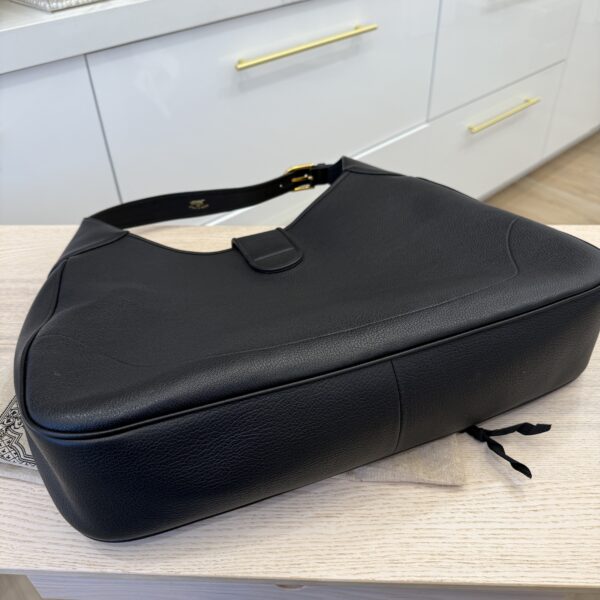 Gucci Goatskin Medium Aphrodite Shoulder Bag Black