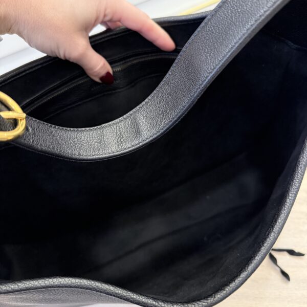 Gucci Goatskin Medium Aphrodite Shoulder Bag Black