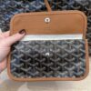 Goyard Goyardine Saint Louis GM Black and Tan