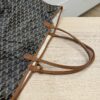 Goyard Goyardine Saint Louis GM Black and Tan