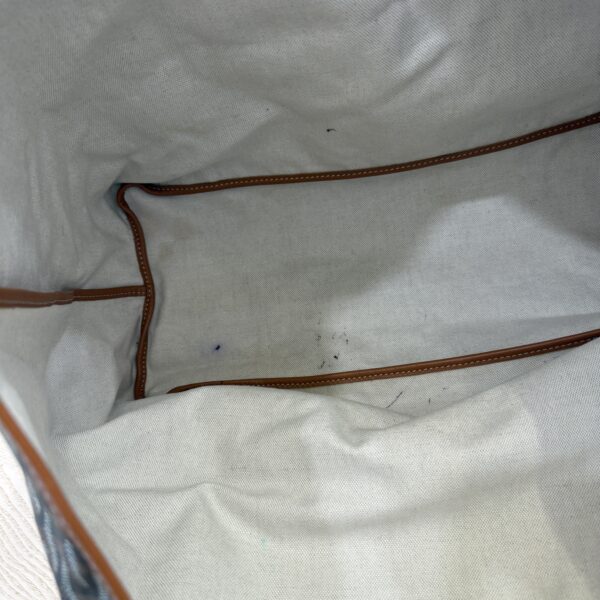 Goyard Goyardine Saint Louis GM Black and Tan