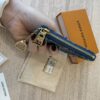 Louis Vuitton Monogram Denim Key Pouch Denim Blue