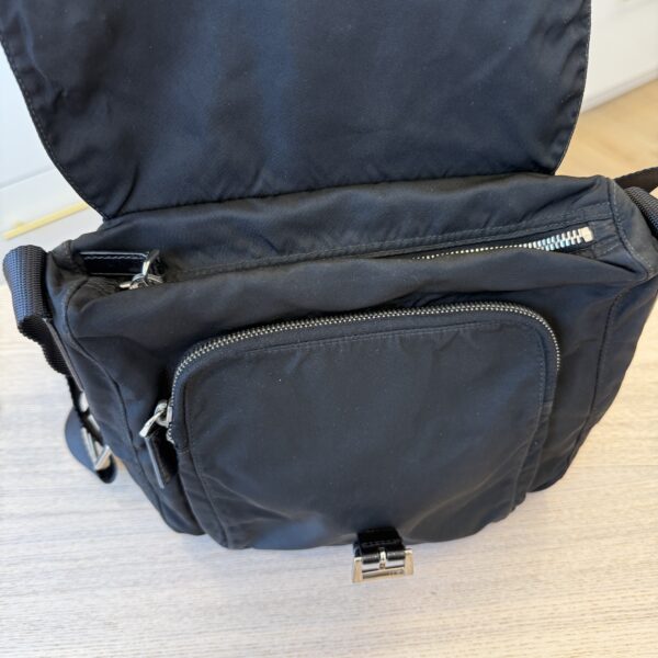 Prada Black Nylon Crossbody Bag