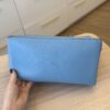 Loewe Lia Origami Tote Leather Blue
