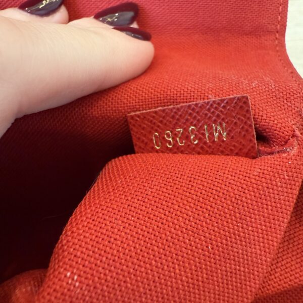 Louis Vuitton Damier Ebene Pochette Felicie Chain Wallet