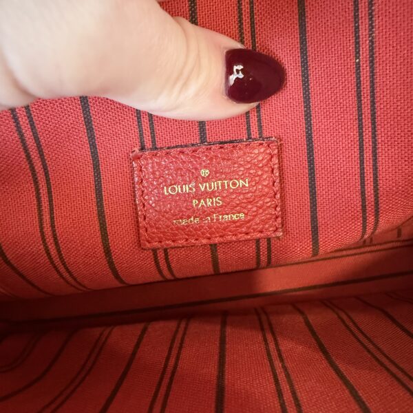 Louis Vuitton Empreinte Pochette Metis Cerise