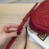 Gucci Matelasse Small GG Marmont Red