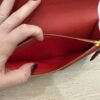 Louis Vuitton Empreinte Bloom Flower Emilie Wallet Marine Rouge