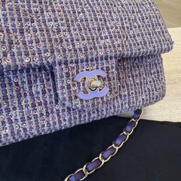 Chanel 2024 Classic Tweed Rectangular Mini Flap Bag