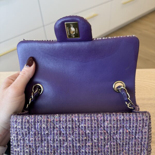 Chanel 2024 Classic Tweed Rectangular Mini Flap Bag