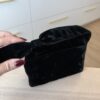 Chanel Vintage 24K Mini Velvet Flap Shoulder Bag