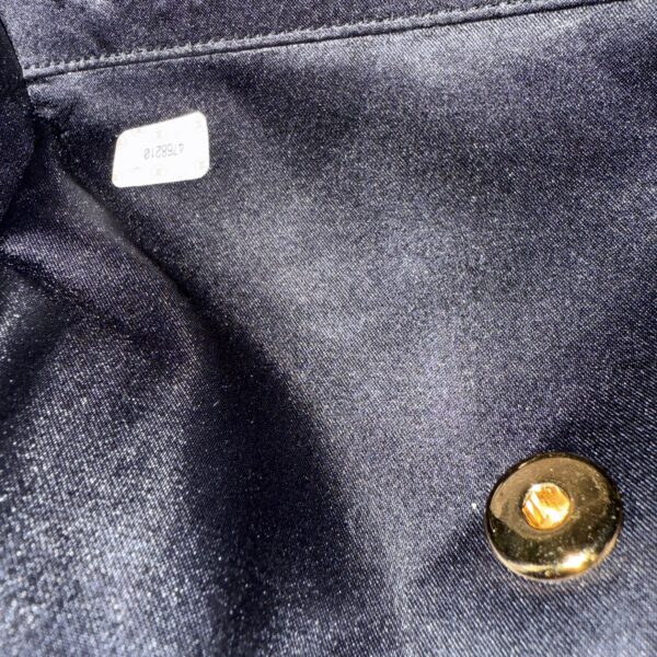 Chanel Vintage 24K Mini Velvet Flap Shoulder Bag