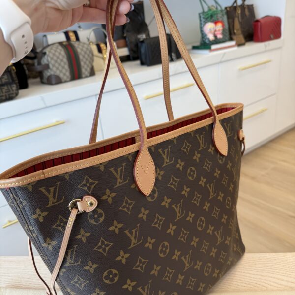 Louis Vuitton Monogram Neverfull MM Cerise