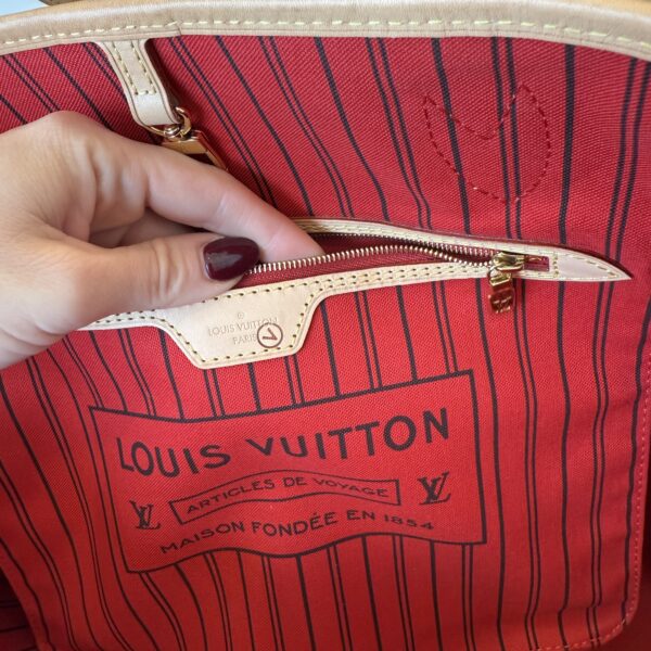Louis Vuitton Monogram Neverfull MM Cerise