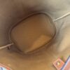 Celine Bucket Bag Triomphe Coated Canvas Medium