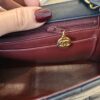 Chanel Lambskin Quilted Medium Single Flap Navy Gold Hardware