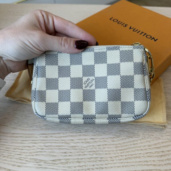 Louis Vuitton Damier Azur Mini Pochette Accessories