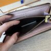 Louis Vuitton Monogram Clemence Wallet Rose Ballerine