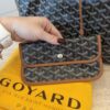 Goyard Goyardine Saint Louis GM Black and Tan
