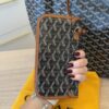 Goyard Goyardine Saint Louis GM Black and Tan