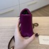 GUCCI Velvet GG Marmont Mini Metelasse Shoulder Bag