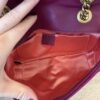 GUCCI Velvet GG Marmont Mini Metelasse Shoulder Bag
