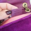 GUCCI Velvet GG Marmont Mini Metelasse Shoulder Bag