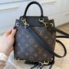 Louis Vuitton Monogram Montsouris BB Backpack Black