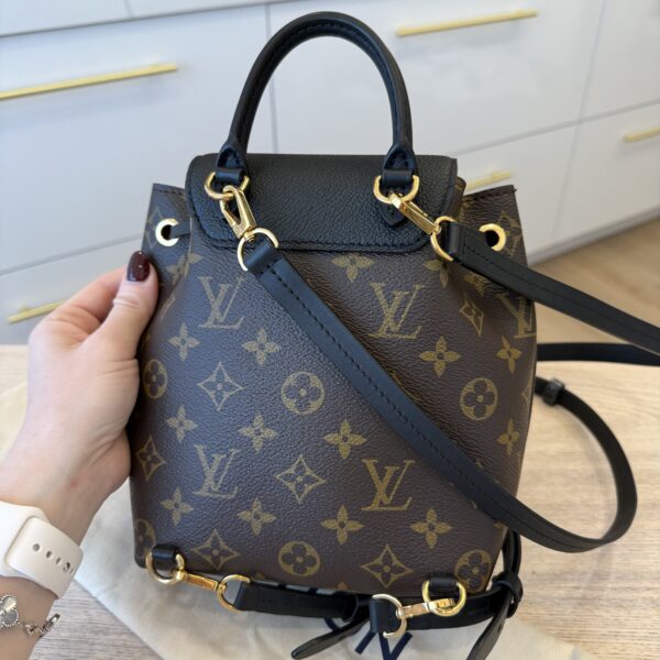 Louis Vuitton Monogram Montsouris BB Backpack Black