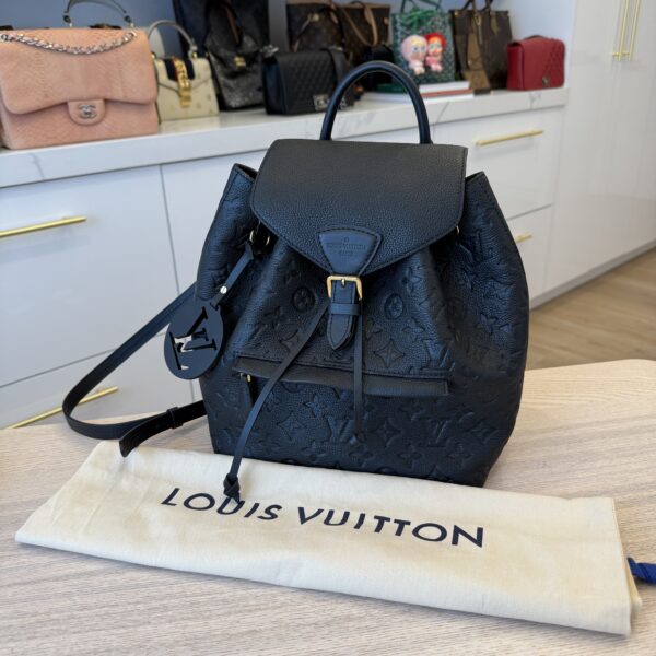 Louis Vuitton Empreinte Montsouris NM Backpack Black