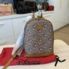 Gucci X DISNEY Mini Vintage GG Supreme Monogram Mickey Mouse Small Dome Backpack Beige Vintage Sun Oil