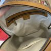 Gucci X DISNEY Mini Vintage GG Supreme Monogram Mickey Mouse Small Dome Backpack Beige Vintage Sun Oil