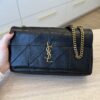 Saint Laurent (YSL) Lambskin Patchwork Monogram Medium Jamie Black GHW