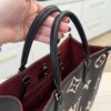 Louis Vuitton Empreinte Monogram Giant Onthego MM Black and Creme