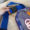 Gucci Jersey GG Monogram All Over Sporty Belt Bag Grey White Multicolor