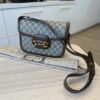 Gucci GG Supreme Monogram Horsebit 1955 Shoulder Bag Beige Brown Sugar