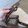 Gucci GG Supreme Monogram Horsebit 1955 Shoulder Bag Beige Brown Sugar