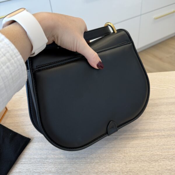 Fendi Vitello Brenta Cher Medium Fendi C'mon Black