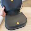Fendi Vitello Brenta Cher Medium Fendi C'mon Black