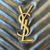 Saint Laurent Calfskin Monogram Lou Camera Black Gold Hardware
