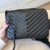 Saint Laurent Calfskin Monogram Lou Camera Black Gold Hardware