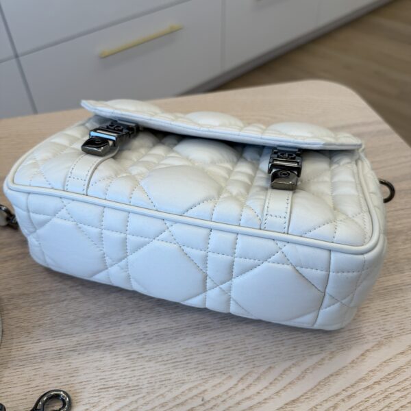 Christian Dior Diorcamp Messenger Bag Padded Macrocannage Quilt Calfskin Small