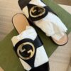 Gucci Blondie Thong Sandals Black 36